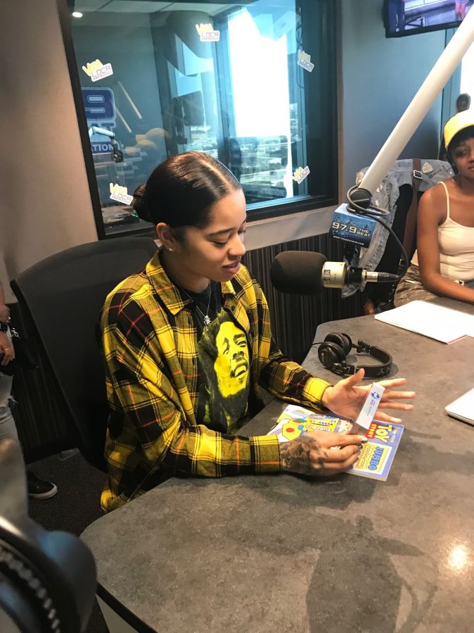 Ella Mai Stops By 97.9 The Beat