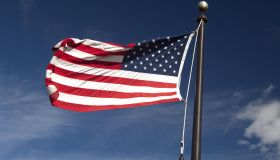 American flag, Colorado Springs, Colorado, USA