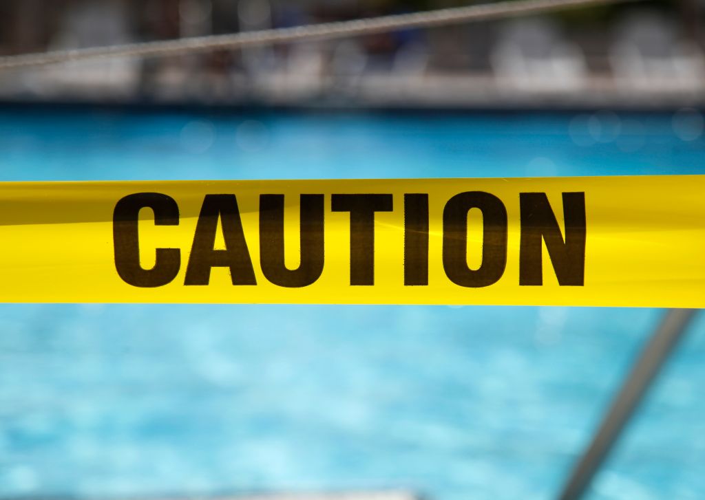 Caution Tape Pool