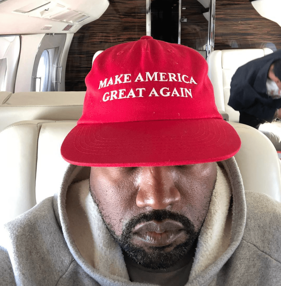 Kanye West MAGA hat