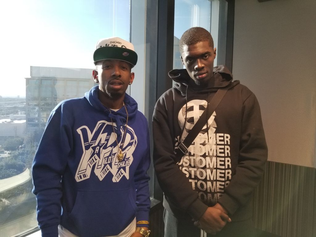 Sheck Wes and P-Skillz