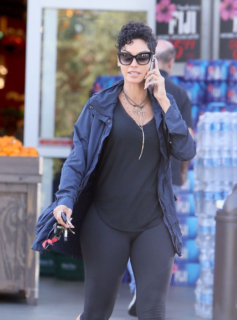 Nicole Murphy seen leaving Bristol Farms