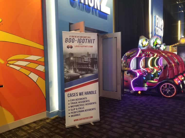 IJustGotHit.com Bike Giveaway 2018 At Dave & Buster's (PHOTOS)