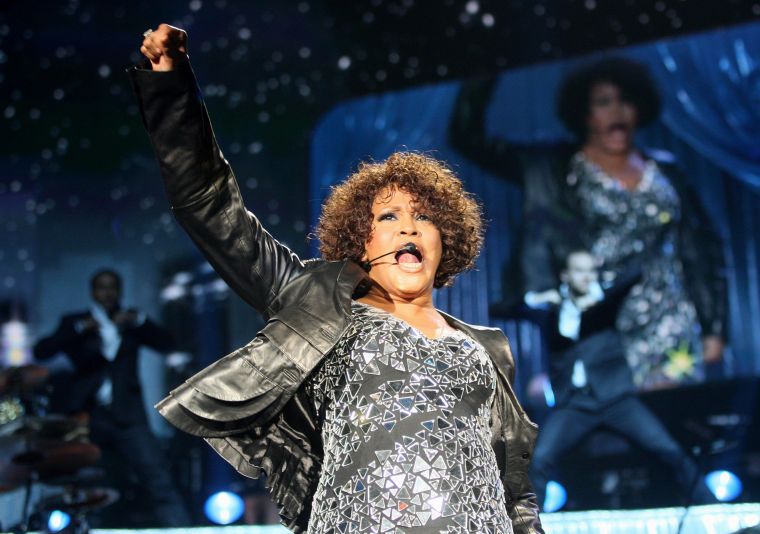 Whitney Houston Performs At Arena Nurnberger