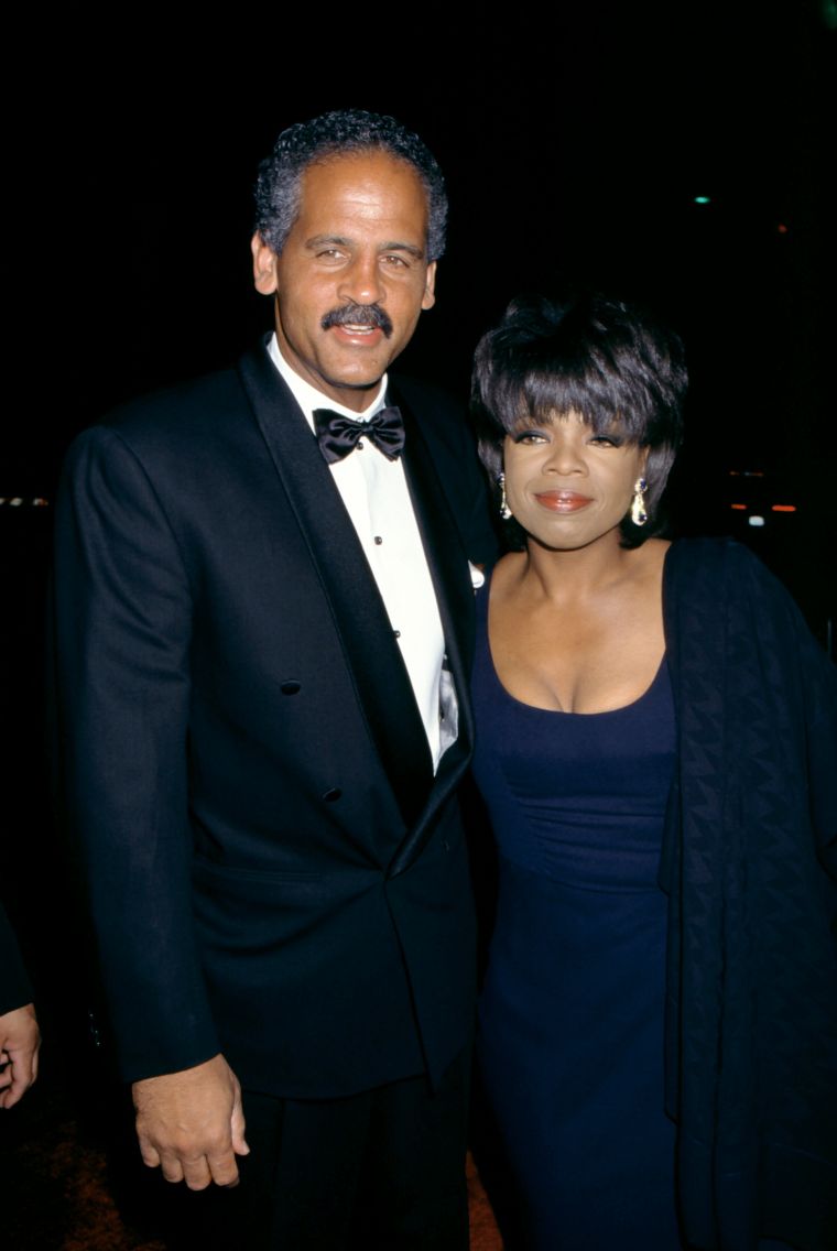 Oprah Winfrey and Stedman Graham