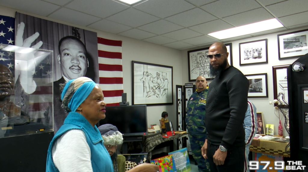 Slim Thug Gets Black History Lesson At The MLK Center In Dallas