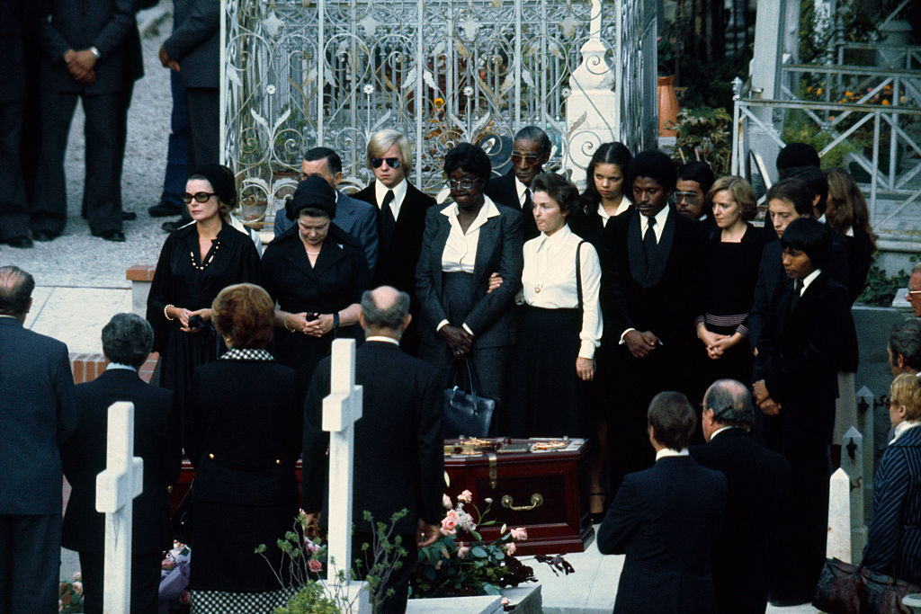 Burial of American Singer Josephine Baker