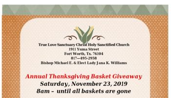 Fort Worth Thanksgiving Giveaway With Councilwoman Kelly Allen Gray