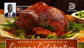 Thanksgiving Giveaway With District 3's Councilman Casey Thomas