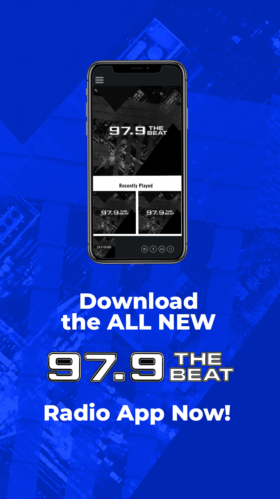 97.9 Listen Live Banners