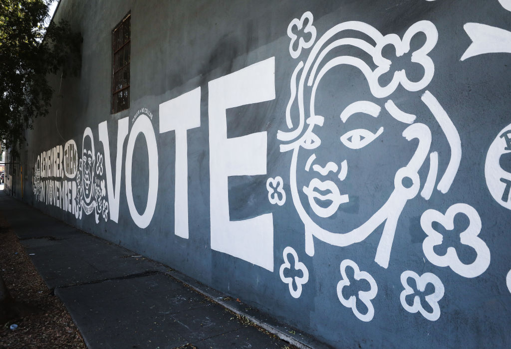 "Vote" Murals Spring Up Around Los Angeles