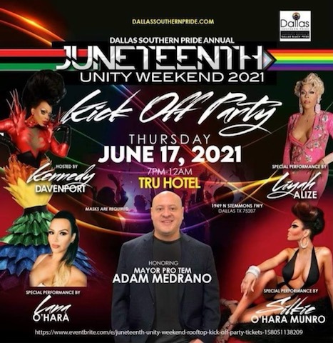 Dallas Southern Pride Juneteenth Unity Weekend