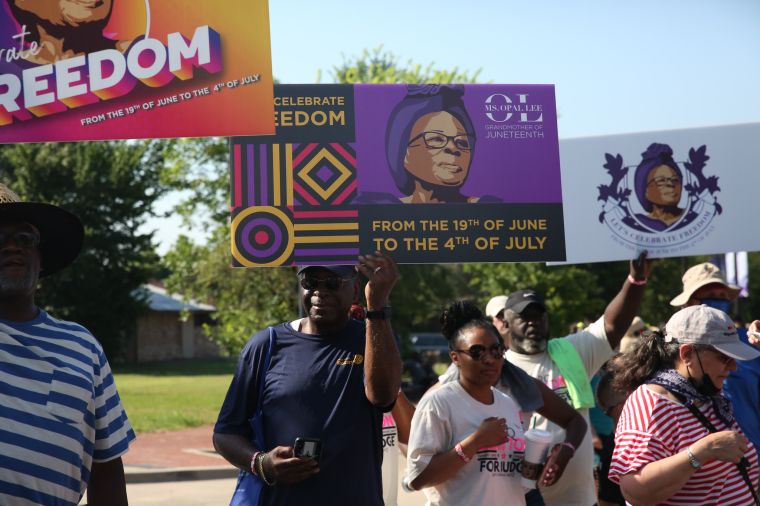 Opal Lee's Juneteenth Parade Celebration
