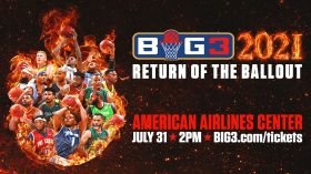 THE BIG3 IS COMING TO DALLAS