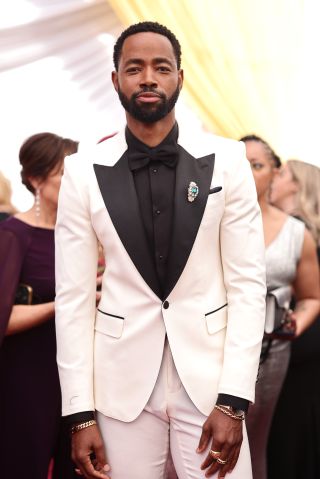 Jay Ellis attends the 94th Annual Academy Awards at Hollywood and Highland on March 27, 2022 in Hollywood, California.