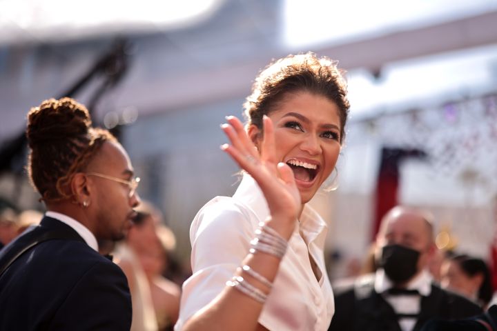 Zendaya attends the 94th Annual Academy Awards at Hollywood and Highland on March 27, 2022 in Hollywood, California.