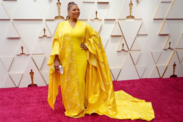 Queen Latifah attends the 94th Annual Academy Awards at Hollywood and Highland on March 27, 2022 in Hollywood, California
