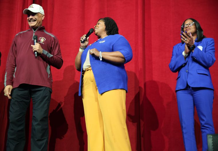 Divine Nine International President's at Stomp Wars 2022