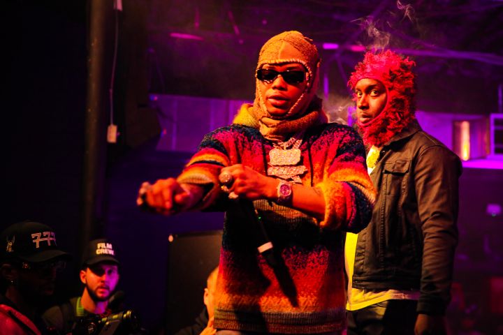 Lil Migo at Vibe x def Jam " Hip Hop's Next & Now" SXSW 2023
