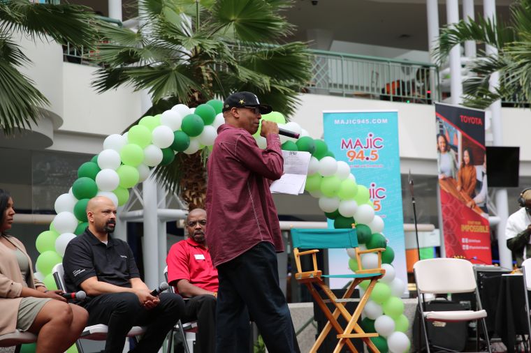 Big Bink Moderating DFW Career Fair