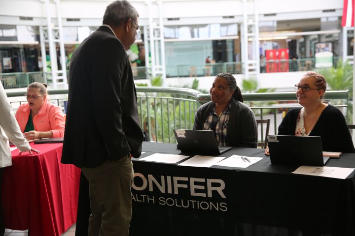 Conifer at DFW Career Fair