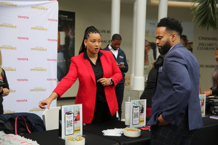 Toyota at DFW Career Fair