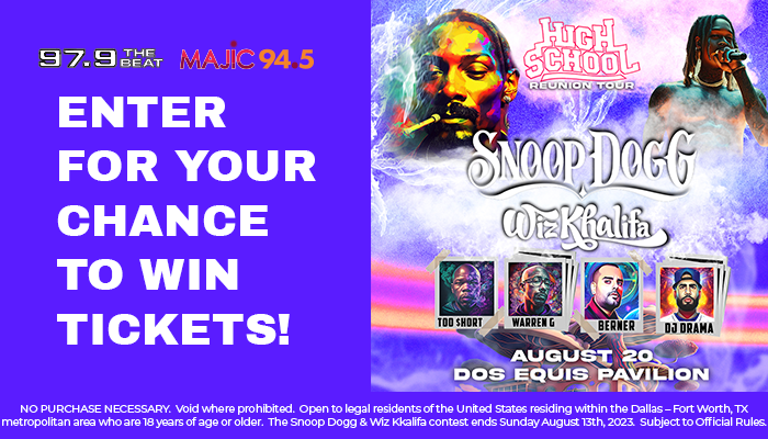 Snoop Dogg & Wiz Khalifa at Dos Equis Pavilion Contest Graphics | iOne Local | 2023-05-05