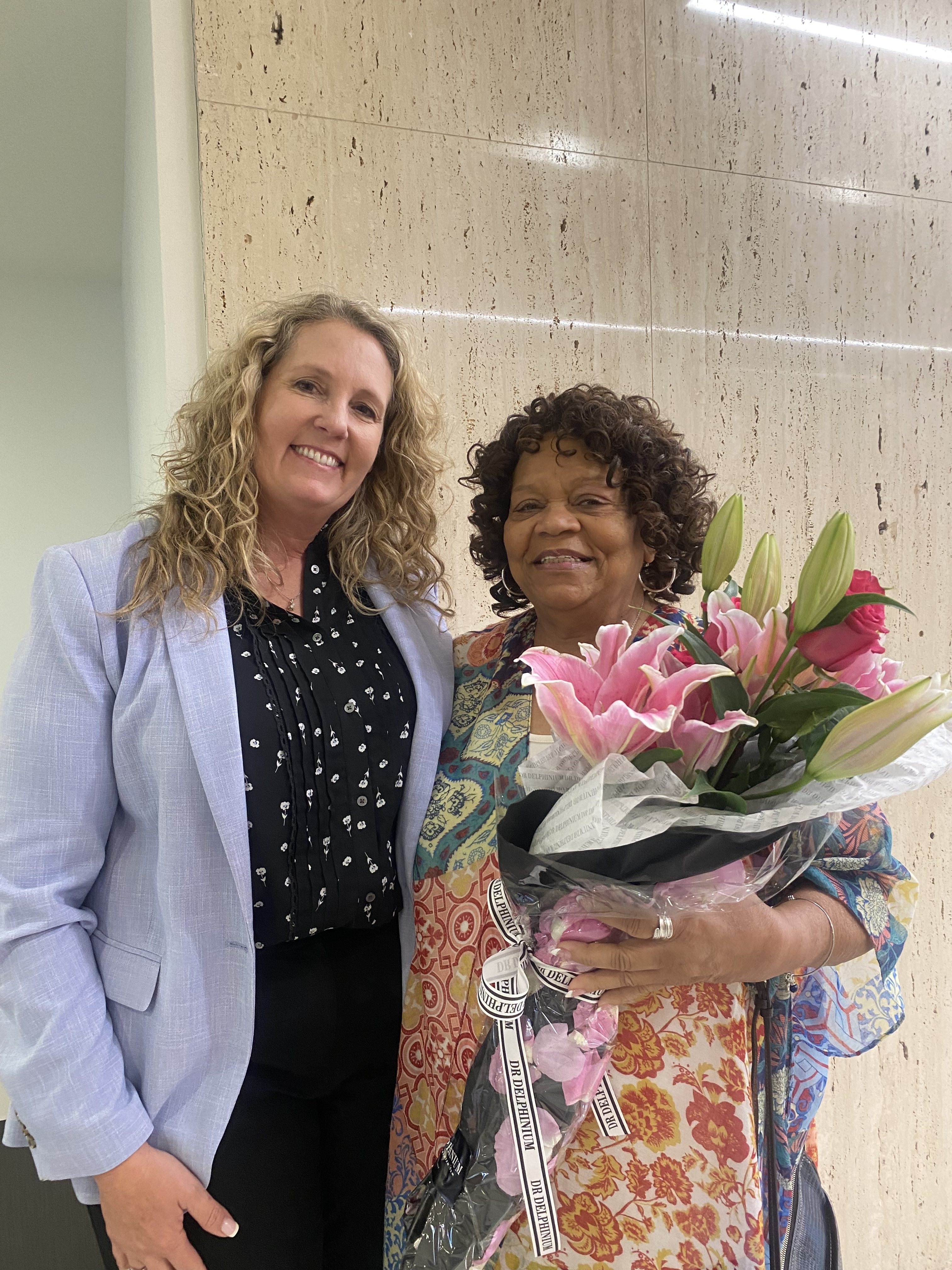 Smith Clinesmith and honoree