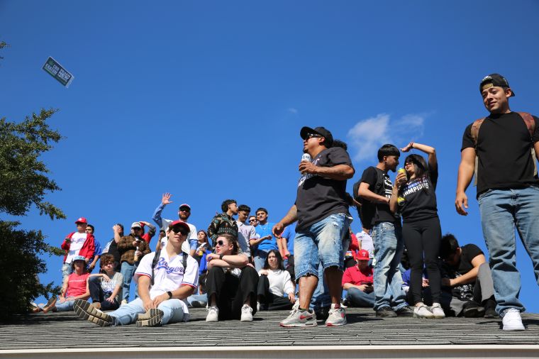 Texas Rangers World Series Parade