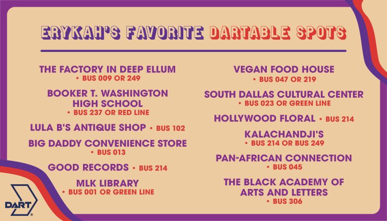 Erykah Badu Dartable Destinations