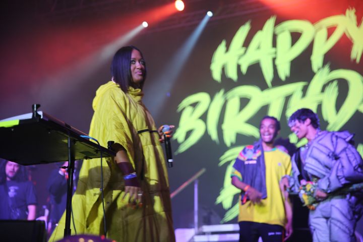 Rapsody at Erykah Badu Birthday Bash