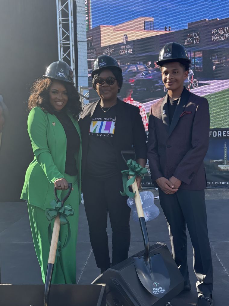 Forest Forward Groundbreaking Ceremony