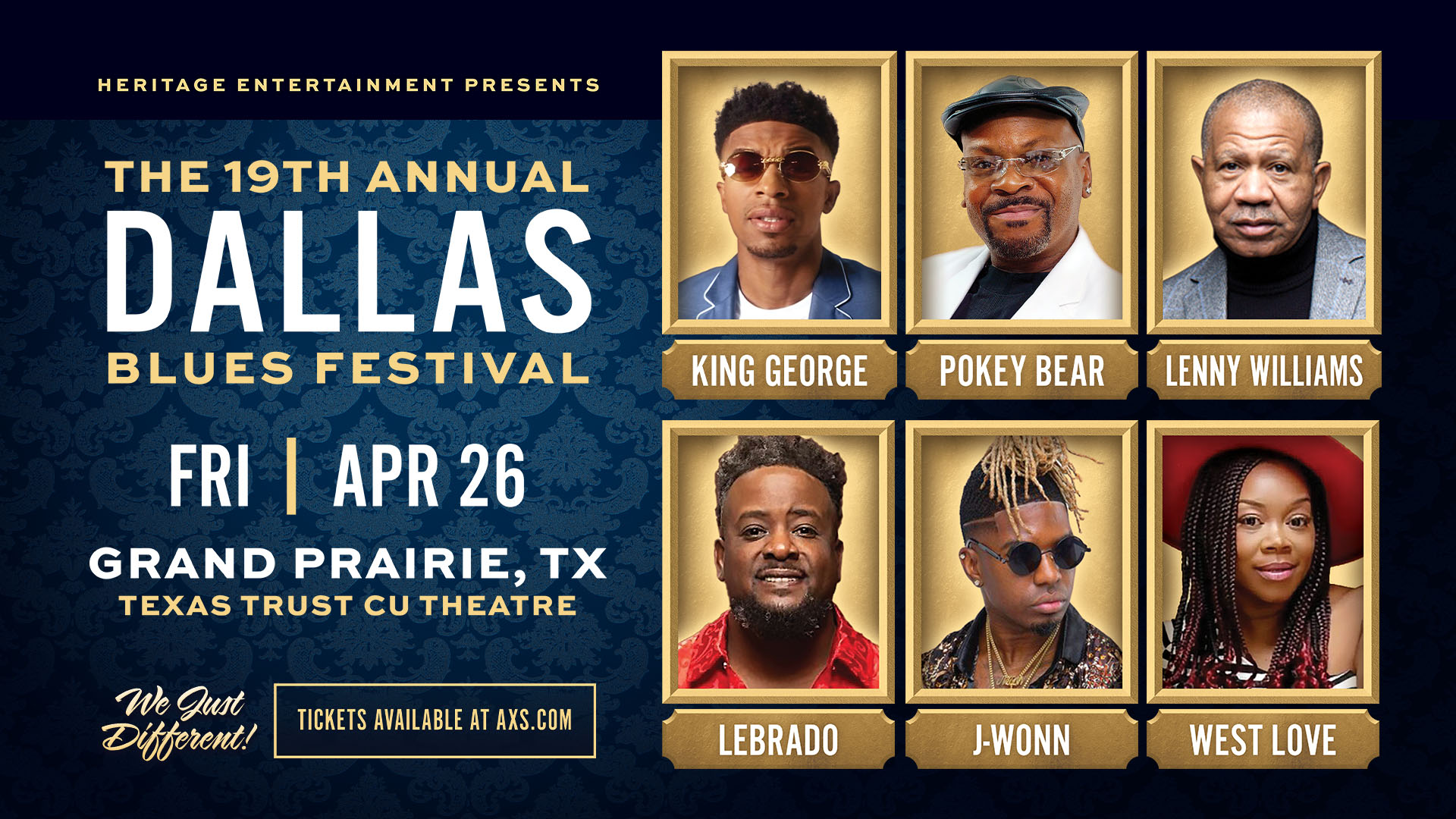 19 Annual Dallas Blues Festival[Tickets]