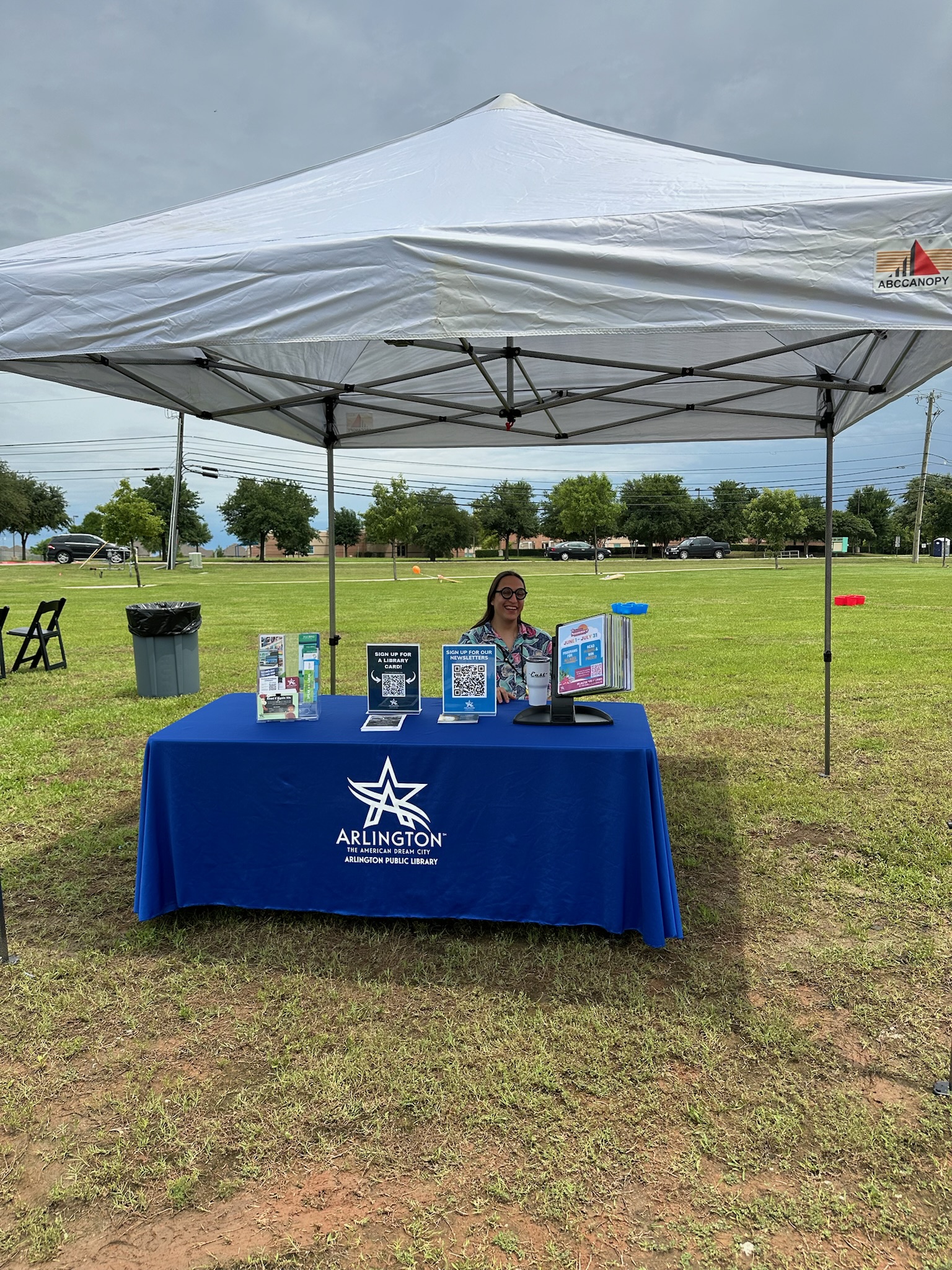Arlington Public Library at 97 Days of Summer Arlington Block Party