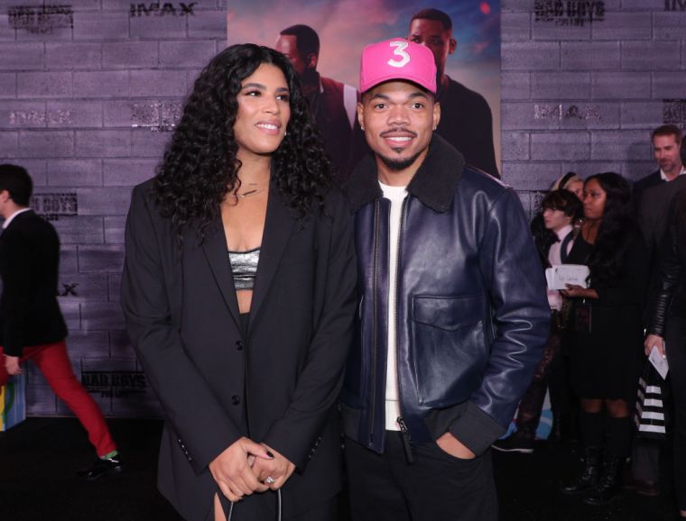 Chance the Rapper and Kirsten Corley