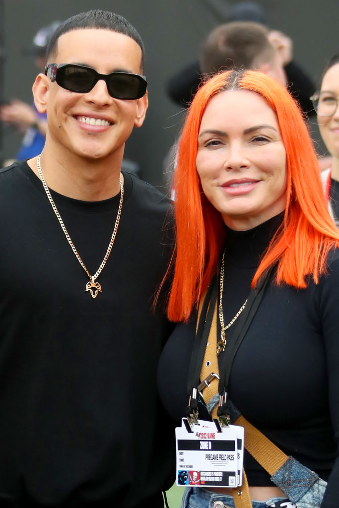 Daddy Yankee and Miredsya Ginzalez