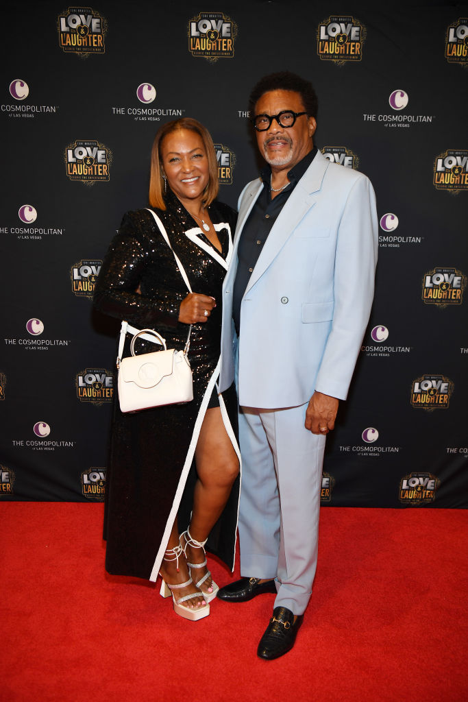 Judge Greg Mathis and Linda Reese