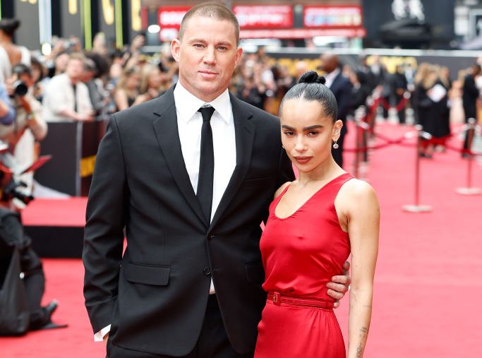 Channing Tatum and Zoë Kravitz