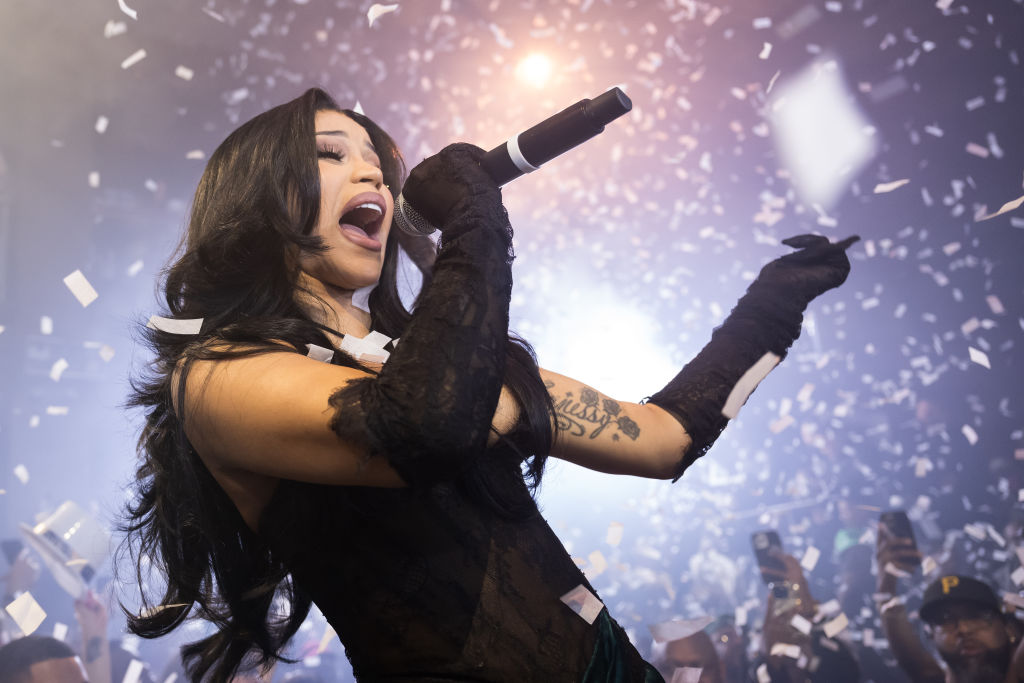 Cardi B Celebrates New Year's Eve at E11EVEN Miami