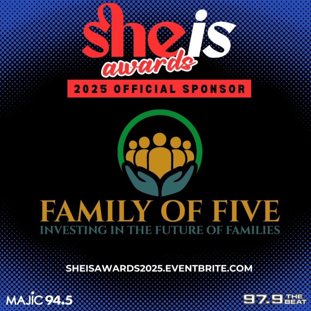 Graphic image of She Is Awards Sponsors