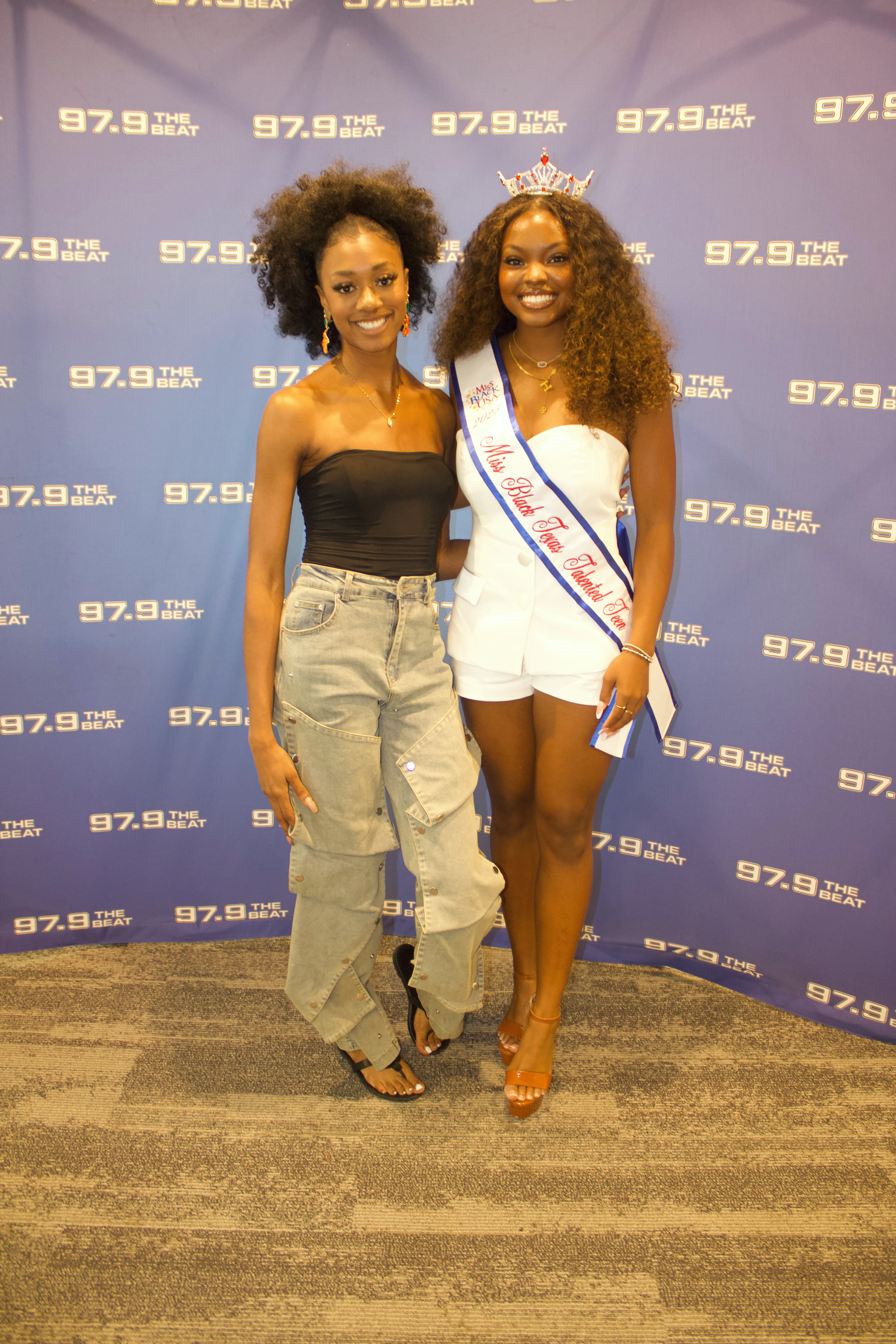 Raven Johnson and Jazzi Black of 97.9 the Beat, Dallas, TX
