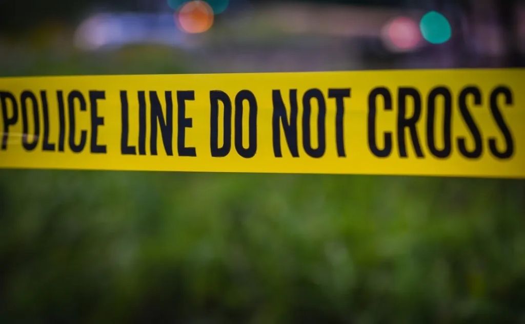 Police Line Do Not Cross - Police tape crime scene picture