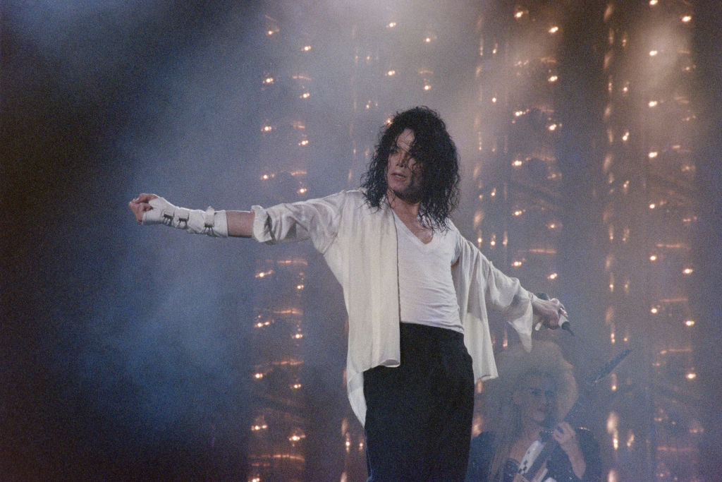Michael Jackson en concert à Tokyo en 1992
