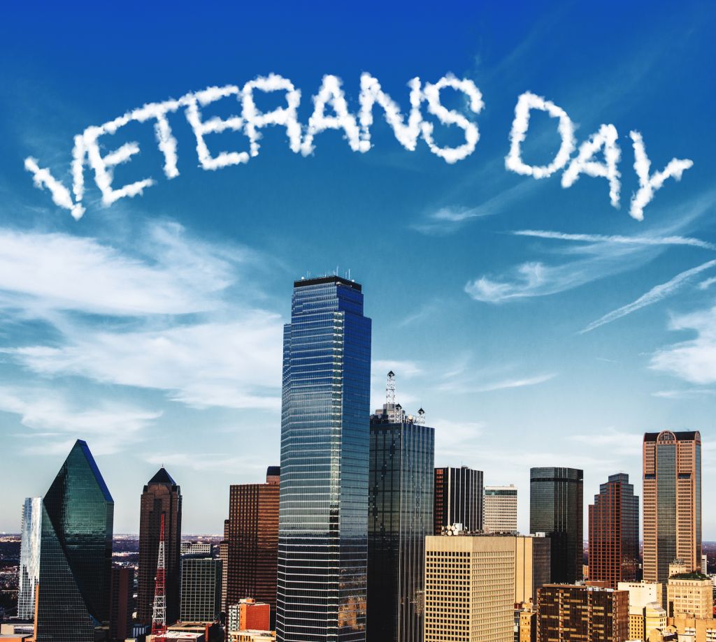 veterans day in Dallas