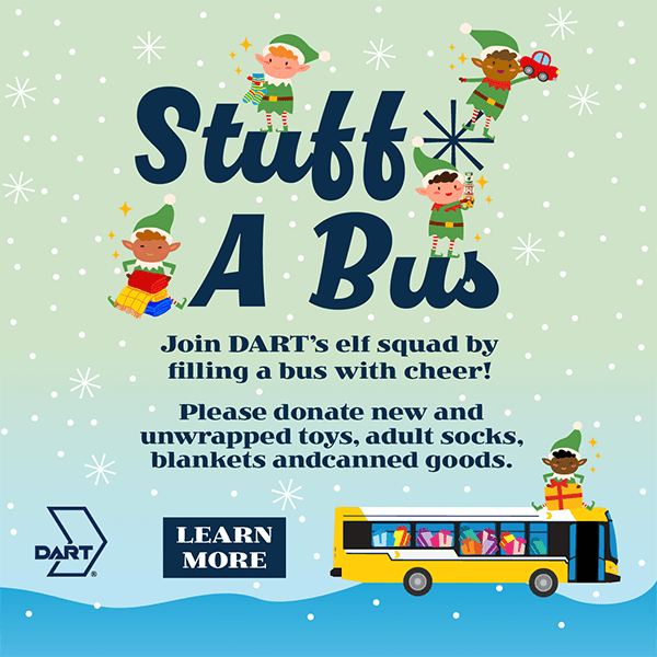 97.9 The beat stuff the bus