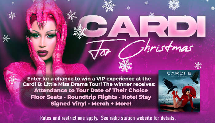 iOne Local | Cardi for Christmas Sweepstakes | 2025-11-17