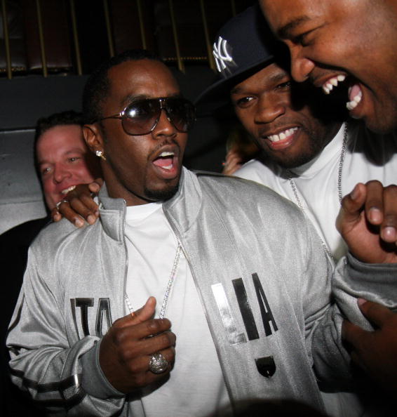 50 Cent Hosts Party at The Hard Rock