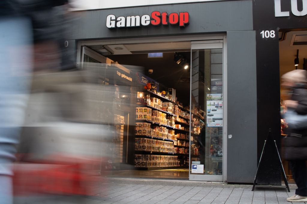 Gamestop Retailer Store In Cologne