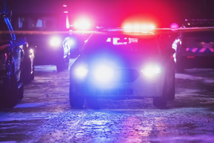 Police at Crime Scene