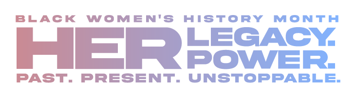 Black Women's History Month Logo